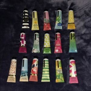 Set of Sixteen Bath and Body Works Hand Creams